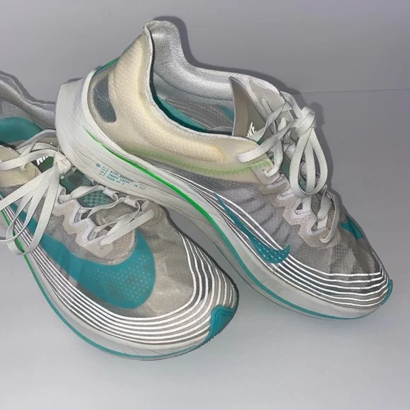 Nike Shoes Nike Zoom Fly Sp Running Shoes White Rage Green - Main Image
